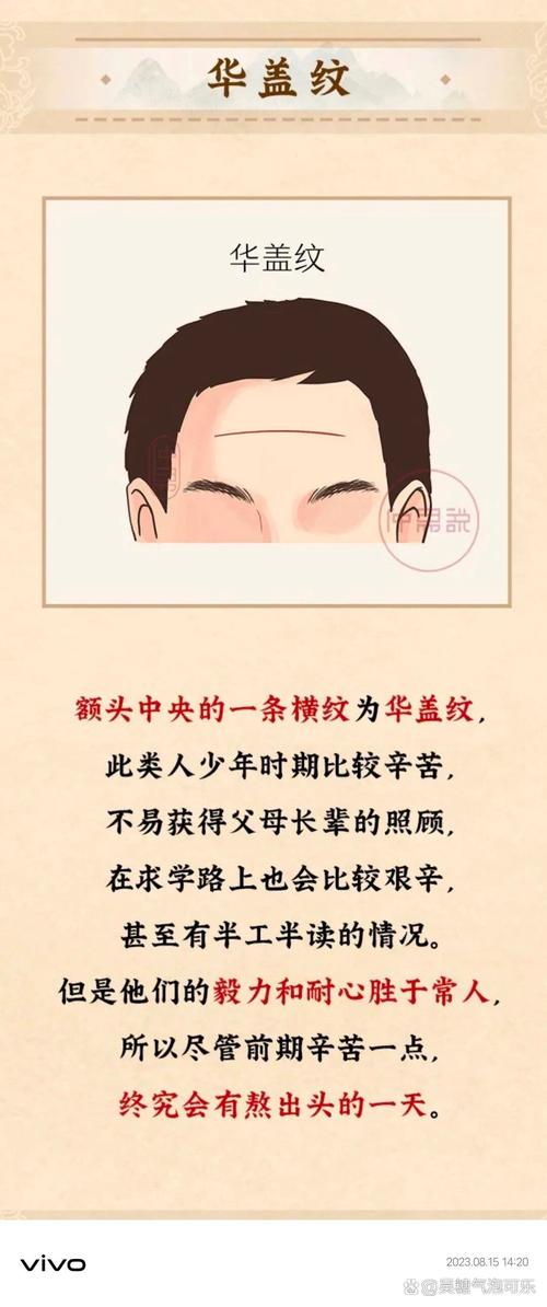 面相圖解：有抬頭紋的人天生就是操勞命嗎