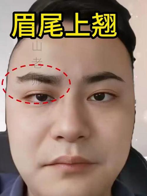 眉毛尾部上翹的男人 眉毛上翹厚積薄發