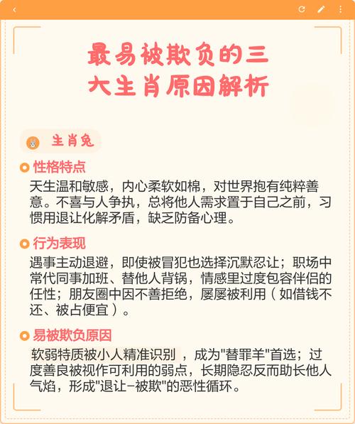 這幾個生肖最容易被欺負 容易讓別人針對的生肖