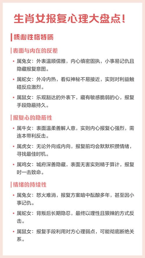 最記仇的生肖女 報復心強的生肖女