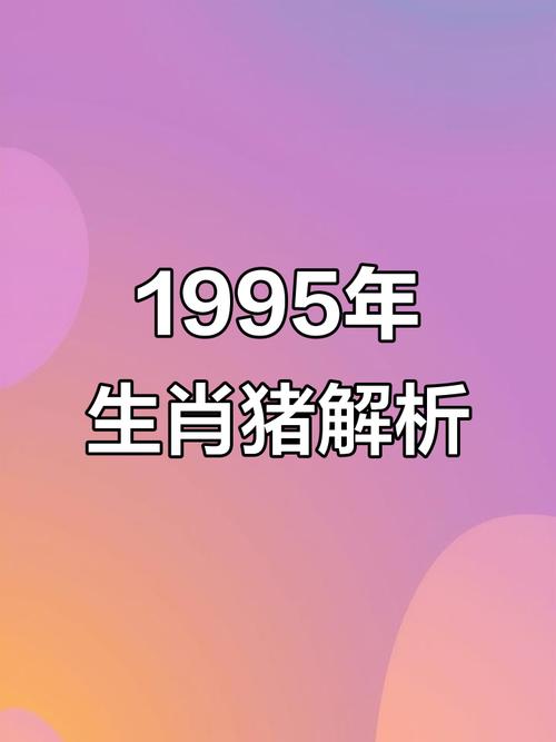 1995屬豬轉折點在哪一年