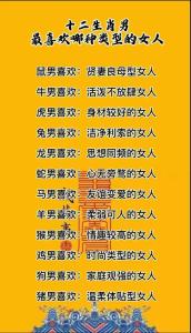 討女人喜歡的生肖男 最喜歡大女人的生肖男