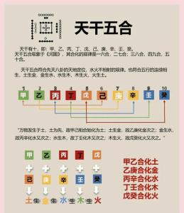 八字流年天干五合