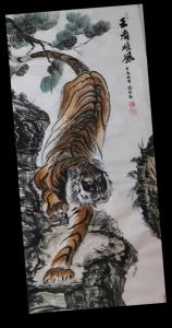 辦公室掛猛虎下山的畫好嗎 有哪些寓意