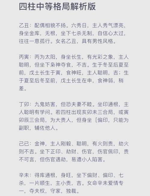 嫁窮夫的八字 身旺用官殺