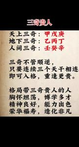 三奇命的人很少嗎 事業出色德行出眾