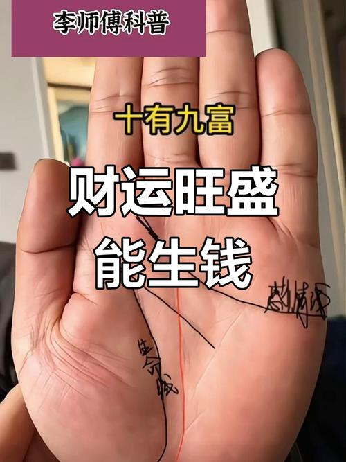 能發(fā)千萬大財(cái)?shù)氖旨y 財(cái)富線清晰事業(yè)成功