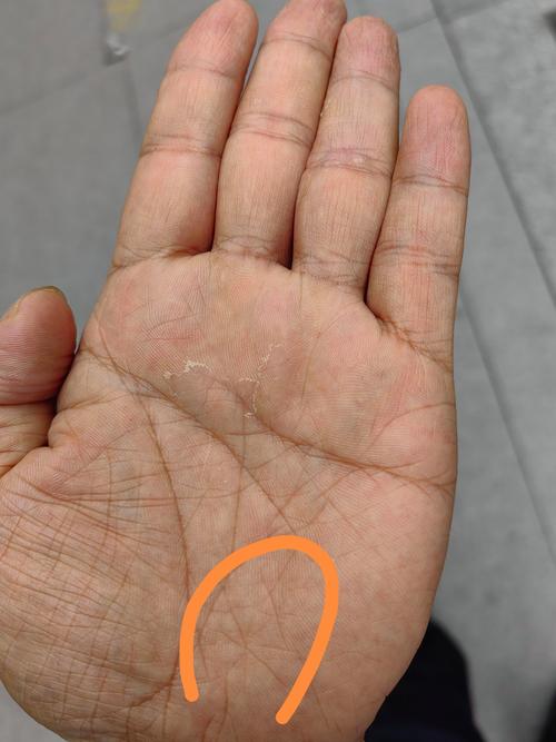 手上的米字紋長在這四處，好運不斷