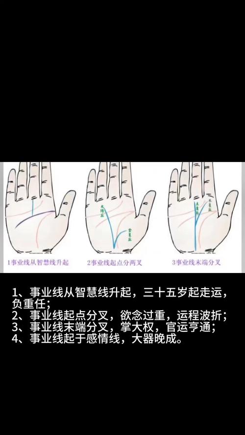 事業上會步步高升的面相
