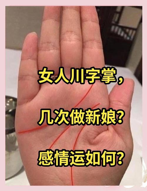 川字掌的女人不浪漫嗎
