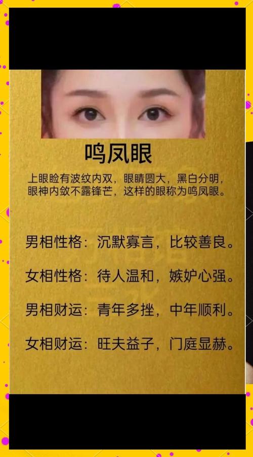 女人鳳眼面相代表什么 富貴有福之相
