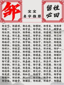 屬蛇姓鄒男孩名字大全 好聽的姓鄒的屬蛇男孩名字