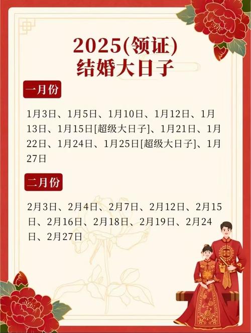 2021結婚吉日日歷