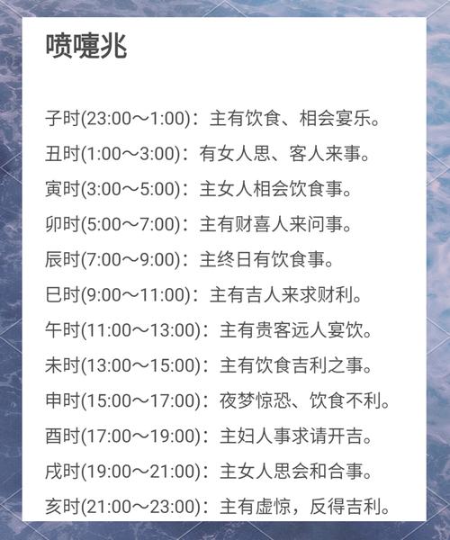 女人噴嚏測吉兇預測