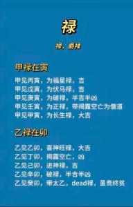 金口訣里丁日的祿在哪里