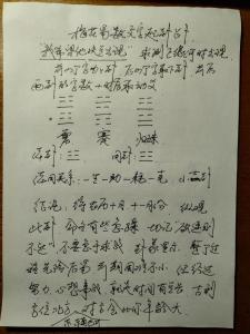 梅花易數(shù)筆畫起卦方法