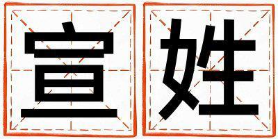 宣姓有靈氣的女寶寶名字