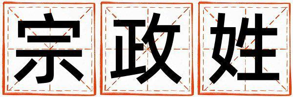 宗政姓取名朗朗上口的女寶寶名字