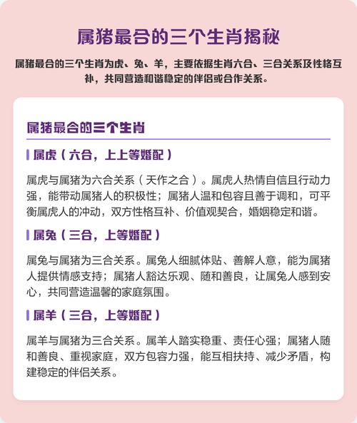 最旺屬豬的是哪3個人 屬豬的三大貴人