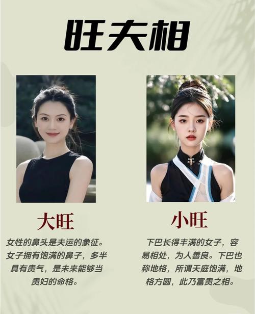 超級旺夫的女人面相