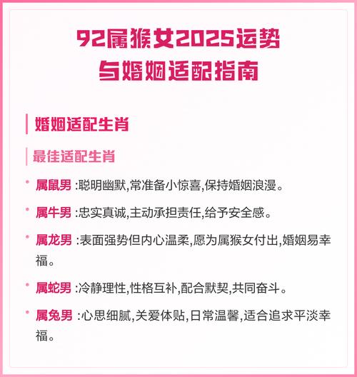 92年屬猴女的婚姻和命運(yùn)如何