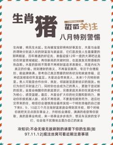 生肖豬2024年8月運勢及運程 生肖豬2024年8月運勢解析