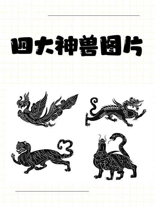 四象圖是什么意思？神話四神獸的圖釋