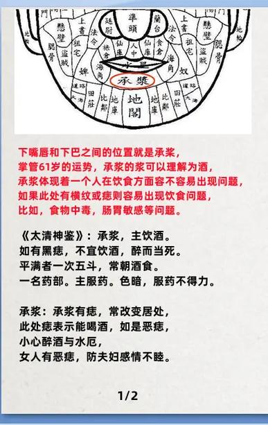 下嘴唇中間有痣代表什么