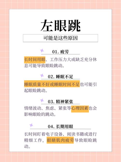 左眼外眼角跳預示
