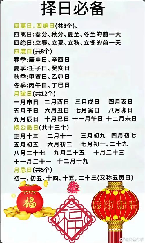 擇黃道吉日的正確方法