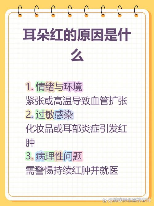 耳朵發(fā)紅發(fā)燙暗示