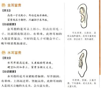 耳朵看命相