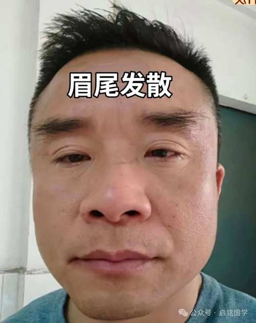 眉散的男人面相