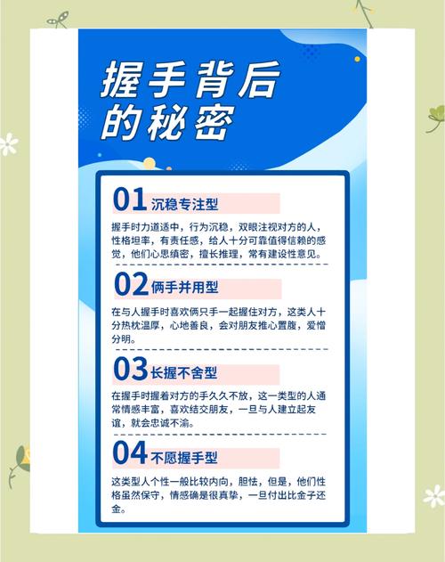 從握手看一個人的性格