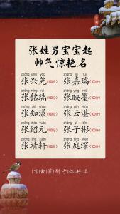 姓張的寶寶如何起名
