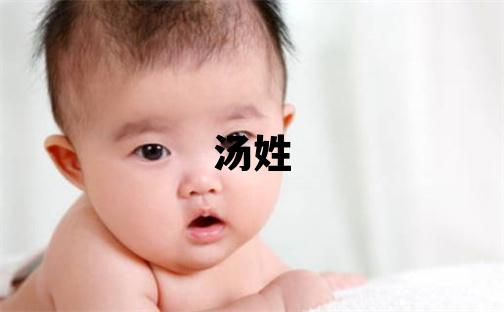 湯姓取名有創意的男寶寶名字