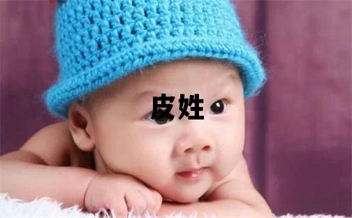 皮姓取名大氣文雅的男寶寶名字