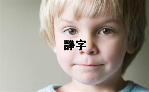 靜字取名的寓意 靜字取名的寓意女孩