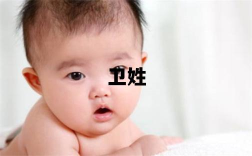 衛(wèi)姓有智慧才氣的女孩名字,取什么名字好