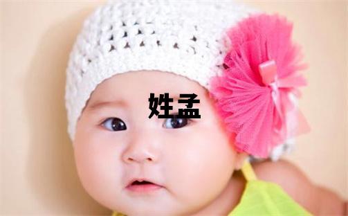 姓孟叫什么名字好 姓孟的女孩有靈氣的名字