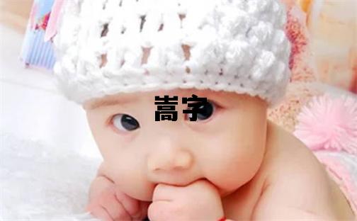 嵩字取名的寓意 嵩字取名的寓意男孩