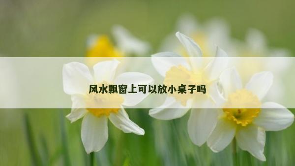 風(fēng)水飄窗上可以放小桌子嗎