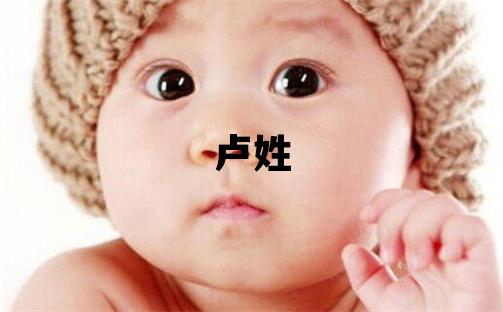 盧姓有智慧才氣的男孩名字,取什么名字好