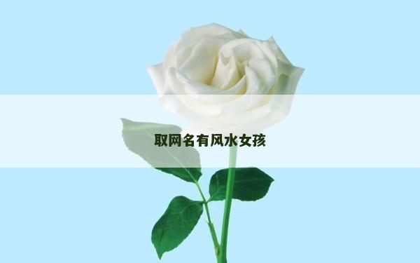 取網名有風水女孩