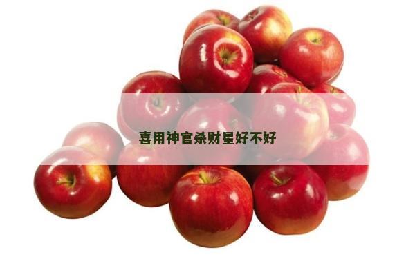 喜用神官殺財星好不好