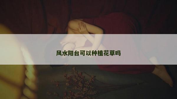 風水陽臺可以種植花草嗎