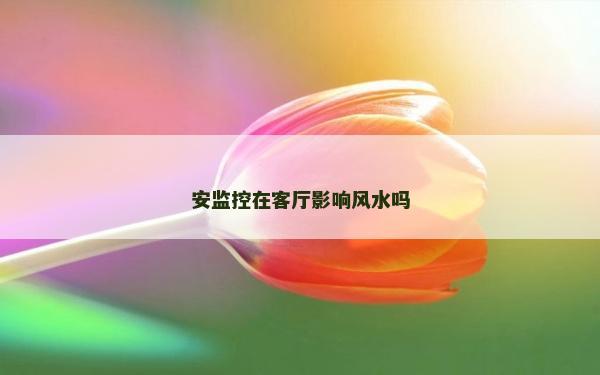安監(jiān)控在客廳影響風(fēng)水嗎