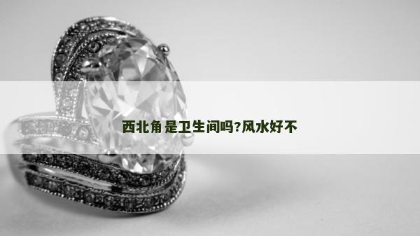 西北角是衛生間嗎?風水好不