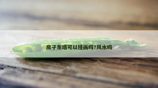 房子東墻可以掛畫嗎?風水嗎
