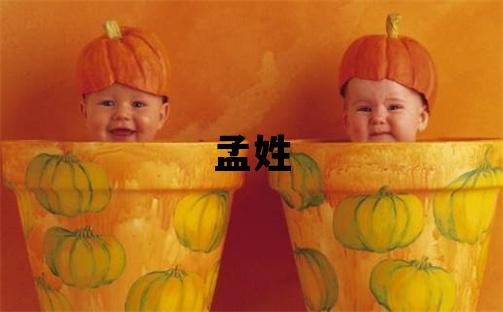 孟姓取名有氣質(zhì)的女寶寶名字